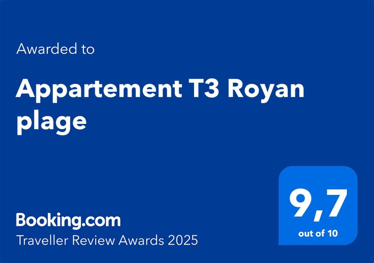 Appartement T3 Royan Plage エクステリア 写真
